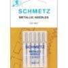 Schmetz Metallic Machine Needles 5pcs Size 80/12