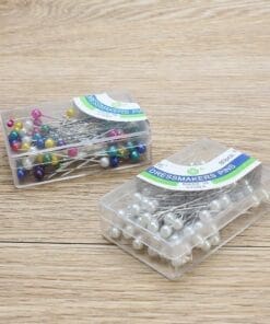 Pearl Head Pins Sewing Supplies (1-Small Box)