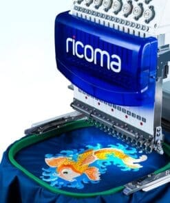 Ricoma Rcm-1501-Tc-7S 15-Needle Single Head Computerized Embroidery Machine - Embroidery Area: 500X350Mm - Best For T-Shirt, Readymade Garments And Caps 7 Ricoma Rcm-1501 - 3